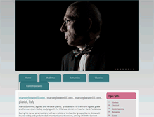 Tablet Screenshot of marcogiovanetti.com
